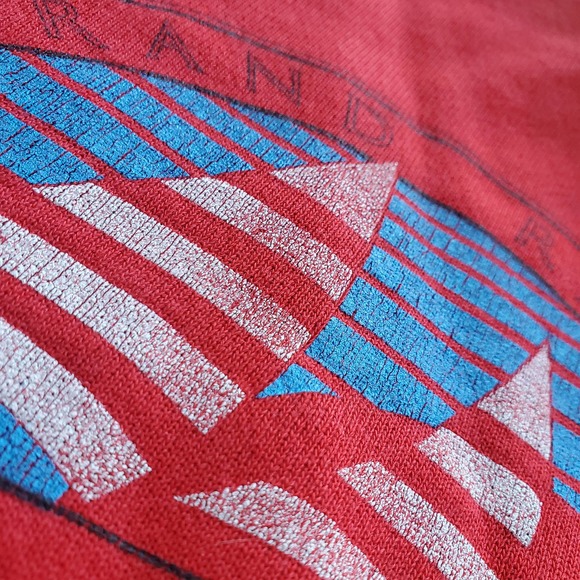 VTG 80s Grand Rapids Boat Club Souvenir Sweatshirt Sz L - Picture 3 of 6